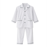 Black Stripes Cotton Night Suit