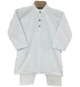 Light Grey Kurta Shalwar Set