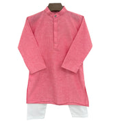 Peach Kurta Shalwar Set