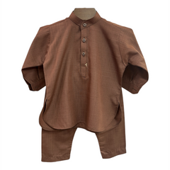 Brown Kurta Shalwar