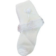 Off White Frill Socks
