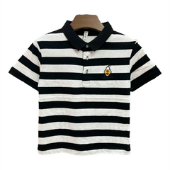 Black Stripes Polo T-Shirt