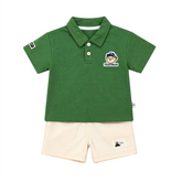 Baby Boy 2PC Cotton T-Shirt & Short Set