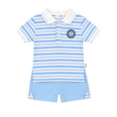 Baby Boy 2PC Cotton T-Shirt & Short Set