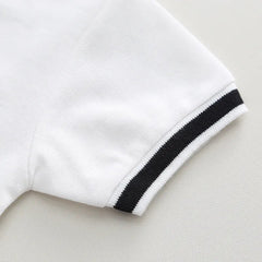 2PC Set White Polo Set