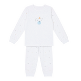 Premium Baby Boy 2PC Round Neck Cotton Night Suit