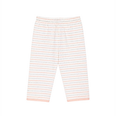 Premium Baby Peach Stripes Pajama – Soft Cotton Fabric, Stretchable & Comfortable Fit