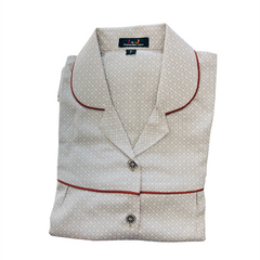 Light Brown Cotton Night Suit