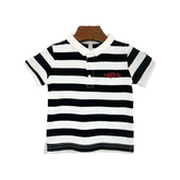 Black Stripes Polo T-Shirt