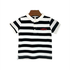 Black Stripes Polo T-Shirt