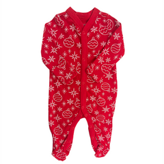 Baby Girl Closed Feet Romper