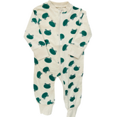 Baby Boy Open Feet Romper