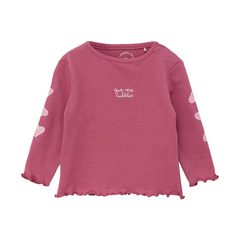 Pink Hearts Full Sleeves T-Shirt