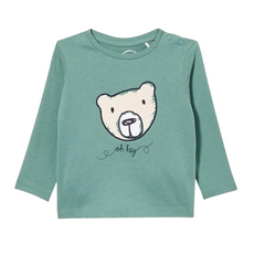 Green Full Sleeves T-Shirt