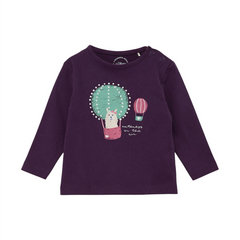 Purple Full Sleeves T-Shirt