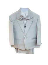 5PC Formal Pant Coat Grey