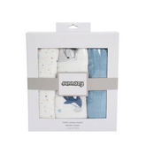 3PK Muslin Swaddle Sheet 100% Cotton