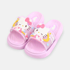 Purple Hello Kitty Slippers