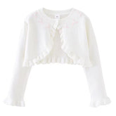 Baby Girl White Shrug