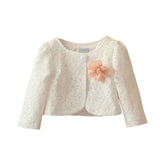 Baby Girl White Shrug