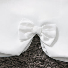 Baby Girl White Silk Shrug