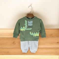 Baby Boy 2PC Green Suit