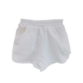 White Jersey Cotton Short