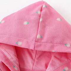 Baby Girl Pink Hooded Upper