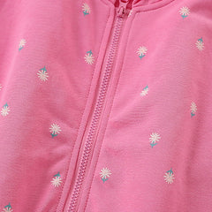 Baby Girl Pink Hooded Upper
