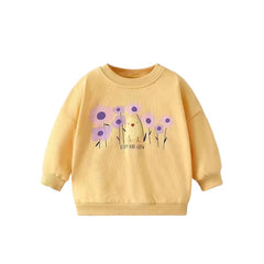 Baba Girl Yellow Sweat T-Shirt
