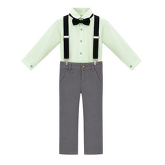 4PC Formal Wear Suit Green