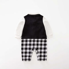 Baby Boy Formal Romper