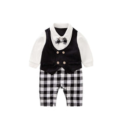 Baby Boy Formal Romper