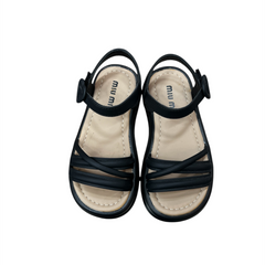 Black Strap Sandal
