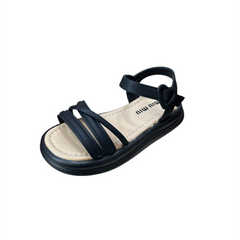 Black Strap Sandal