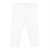 Baby Girl White Cotton Tights
