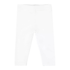 Baby Girl White Cotton Tights