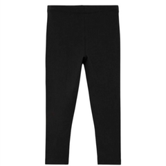 Baby Girl Black Cotton Tights