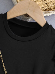 2PC Baby Girl Black Suit