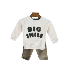 2PC Baby Boy Big Smile Suit