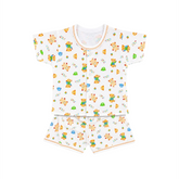 Premium Cotton Newborn Short Set – Soft & Breathable Baby Suit