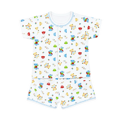 Premium Cotton Newborn Short Set – Soft & Breathable Baby Suit