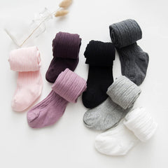 Black Woollen Leggings