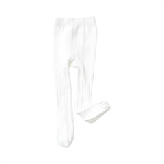 White Woollen Leggings