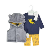 4PC Baby Boy Tiger Suit