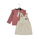 2PC Baby Girl George Romper Set