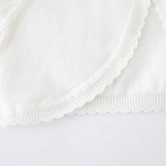 Baby Girl White Shrug