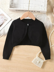 Baby Girl Black Shrug
