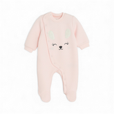 Pink Kitty Woollen Romper