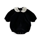 Black Velvet Bodysuit